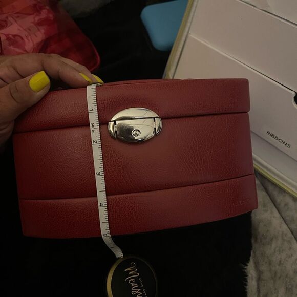 Box Davidt's [J51201 - Coffret a Bijoux 'Active Woman' rouge | Jewellery. Box re - Picture 7 of 13